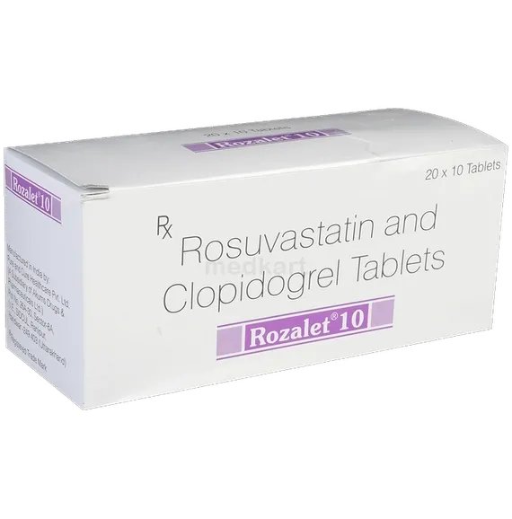 rozalet 10mg tablet 10's